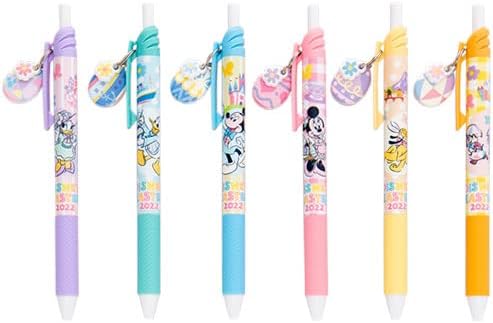 Amazon ミッキー フレンズ ボールペンセット 東京ディズニーリゾート限定 ディズニーイースター22 ディズニー グッズ お土産 油性 ボールペン 文房具 オフィス用品
